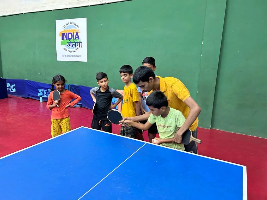 Sahabhaag welfare activities — children being supported